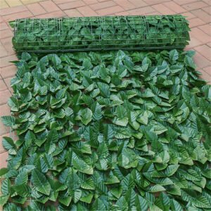 Artificial Hedge Fake Ivy Leaf Garden Fence Privacy Screening Roll Wall Panel