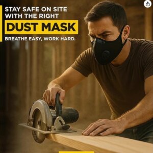 Anti-Verschmutzung Halb Gesicht Staub Maske Respirator Gesichtsschutz Mit Filter