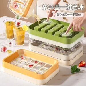 Food-grade Push-style Ice Cube Tray Ice Cube Mold