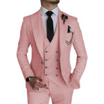 Men's Fashionable Casual Business Three-Piece Suit