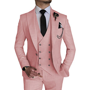 Men's Fashionable Casual Business Three-Piece Suit