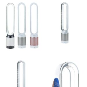 Ultra-Quiet Leafless Floor Fan With Air Purification For Home Use