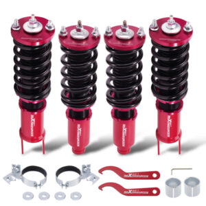 Coilovers 24 Way Damper Suspension Struts Kit Fit For CIVIC ED2 ED3 ED4 ED6 ED7 EC8 EE9 Rear FORK TYPE BRACKET MODEL ONLY 1989-1991