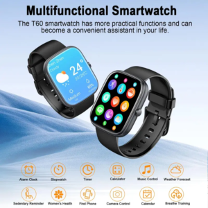 Smart Watch, 1.91 Smartwatch AnswerMake Call, IP68 Waterproof Fitness Tracker, 110 Sport Modes, Heart Rate And Sleep Monit
