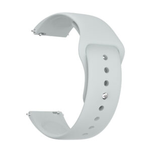 Silicone Monochrome Sports Watch Strap