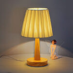 Log-style Table Lamp, Bedroom Bedside Sleep Light, Ambient Lighting With Remote Control