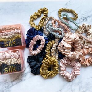 22mm High-end Heavyweight Silk Hair Tie French Seamless Design