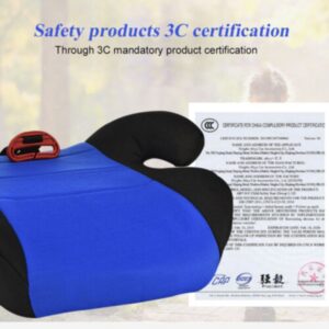 Car Booster Seat Chair Cushion Pad For Toddler 4- 12 Years Children Kids Sturdy Red 39.9X36.7X15.6