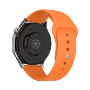 Silicone Monochrome Sports Watch Strap