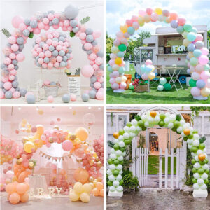 Balloon Arch Column Frame Garland Adjustable Arch Stand Wedding Party Decor