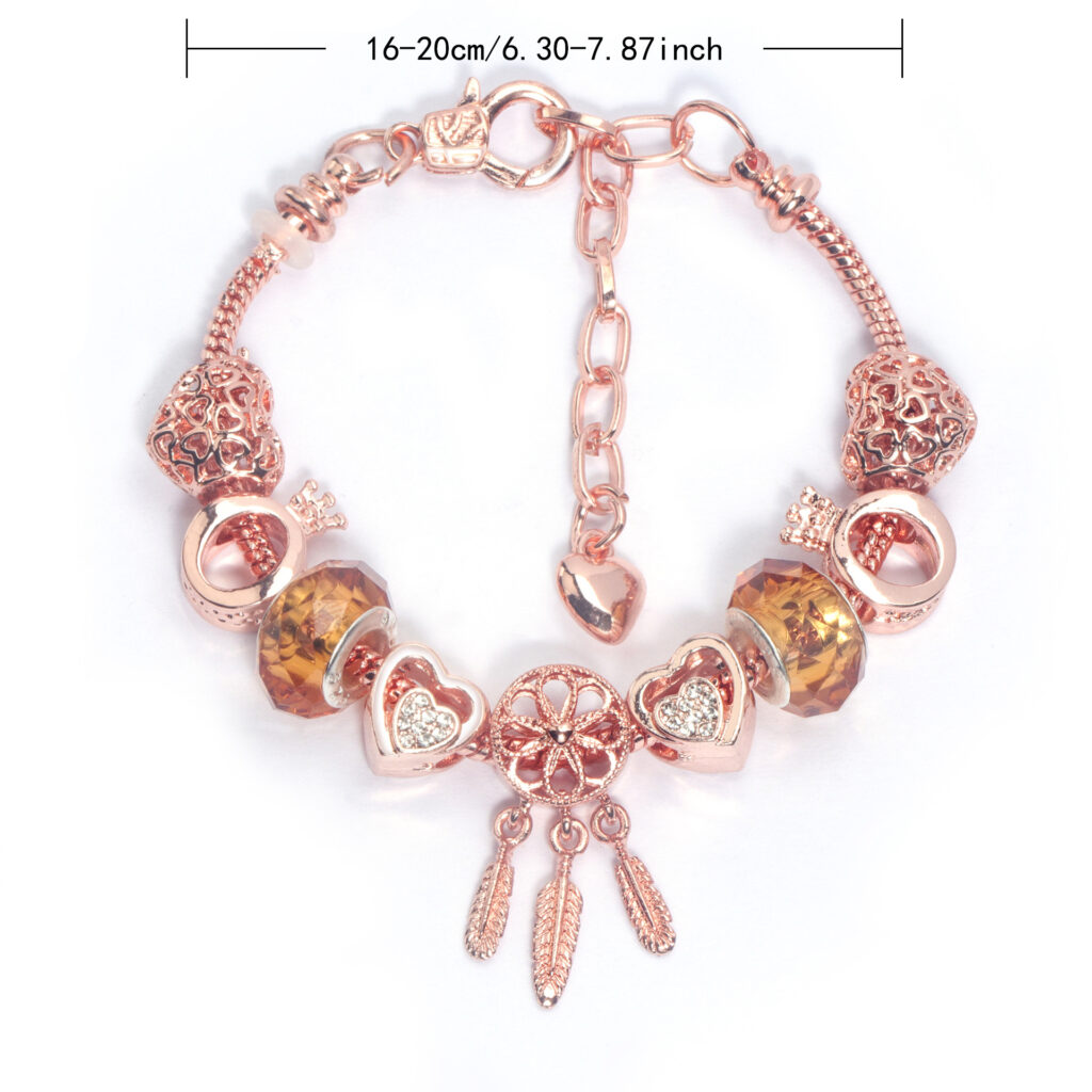 New Rose Gold Bracelet European And American Style Bangle