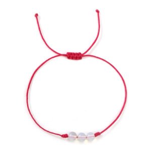 Summer Beach Vacation Style Handmade Waxed Cord Bracelet