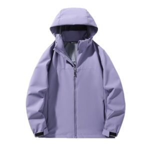 Outdoor Couple's Hardshell Jacket Single-Layer Hiking Coat