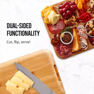 Bamboo Cheese Tray Dessert Tray Fruit Plate With Acrylic Transparent Lid