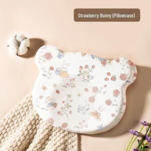 Baby Pillow Shaped Pillow,Baby Pillow 0-6 Months,Newborn Pillow Silicone Comfort Pillow