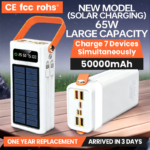50000mAh Large Capacity Portable Power Bank