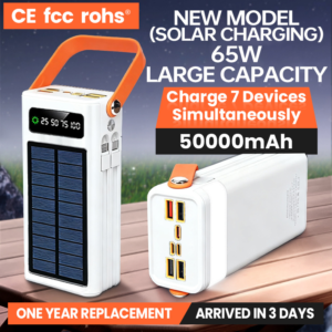 50000mAh Large Capacity Portable Power Bank