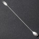 BS001 CRISON Classic Thin Ribbed Bartender Stirrer