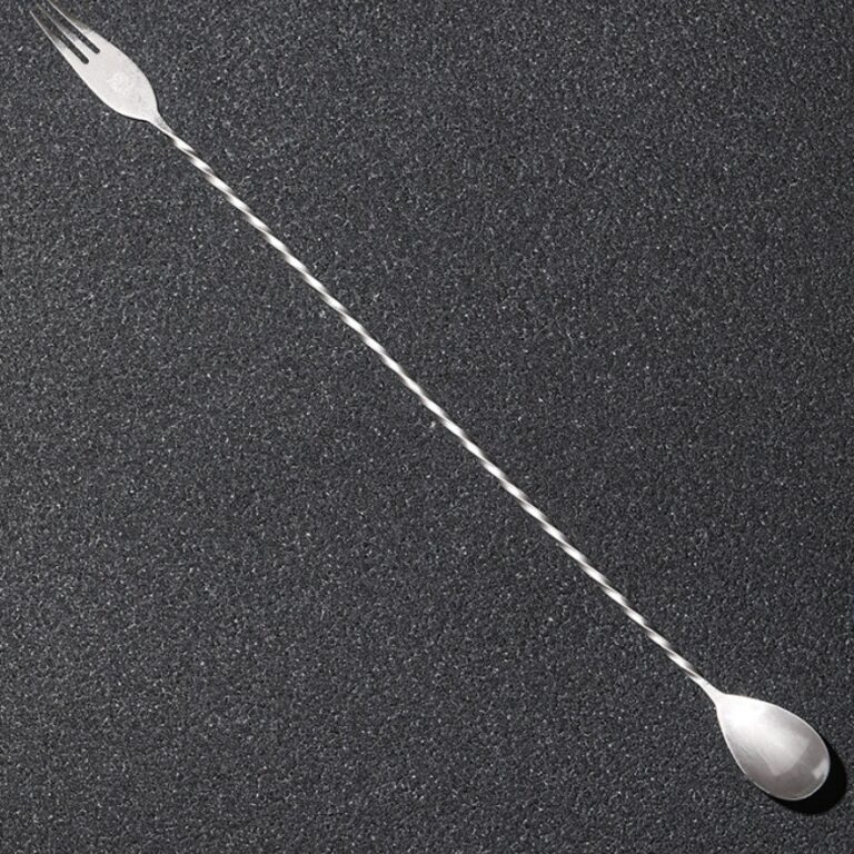BS001 CRISON Classic Thin Ribbed Bartender Stirrer