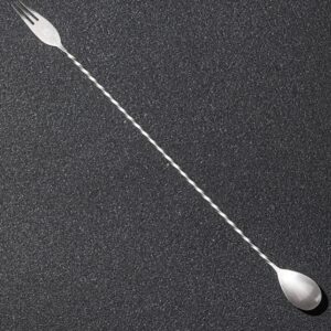BS001 CRISON Classic Thin Ribbed Bartender Stirrer