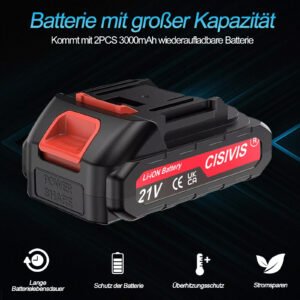 2 Battery 4000W Mini Chainsaw Cordless 6-8in Electric One-Hand Saw Wood Cutter