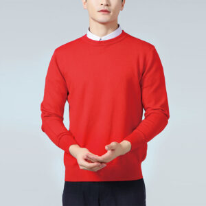 Men's Fashionable Crew-Neck Casual Loose Sweater