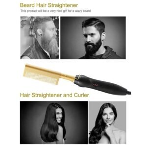 Press Comb Hot Comb Professional Hair Hot Comb Straightener Electric Hot Comb