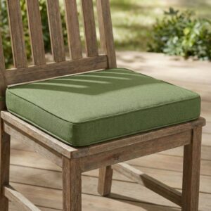 Noah Outdoor Dining Chair Cushion Green