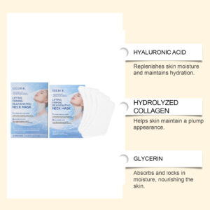Comfortably Fits The Skin Collagen Hydrating Neck Mask