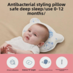 Baby Pillow Shaped Pillow,Baby Pillow 0-6 Months,Newborn Pillow Silicone Comfort Pillow