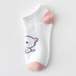 Women's Invisible Boat Socks, Breathable Mesh, Versatile Short Tube, Japanese Style, For Students & Women, New Thin Style For Summer