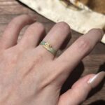 Elegant Purple Drip Glaze Ring, Artistic Butterfly Niche Style, Daily Casual High-grade Finger Ring