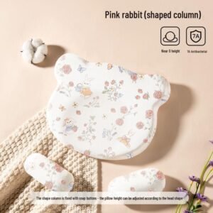 Baby Pillow Shaped Pillow,Baby Pillow 0-6 Months,Newborn Pillow Silicone Comfort Pillow