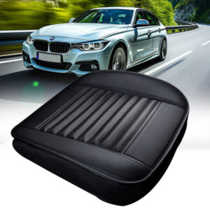 1Pcs 3D Car Front Seat Cover Pad Full Surround PU Leather Chair Cushion Mat