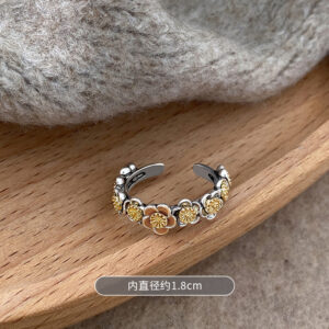 Fashion Colorful Enamel Butterfly Ring, Premium Texture Purple Band, Long Lasting Fade Resistant Ring