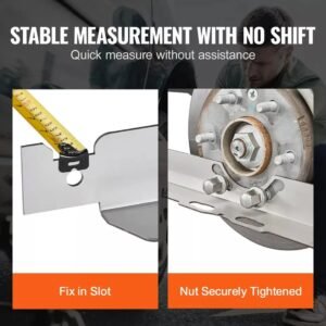 2X Wheel Alignment Tool Toe Plates Accurate Measurements With 2 Tape Measures UK