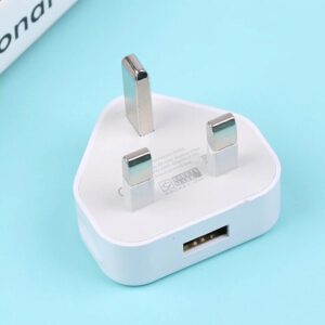 6 Pack USB Wall Charger 3 Pin Plug Mains Adapter For Phones, Tablets Power Uk