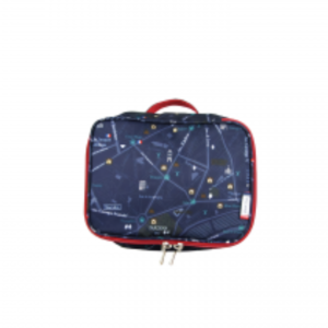 Travel Storage Bag Packing Cube Pouches Clothes Suitcase Luggage Organiser-navy Map-S