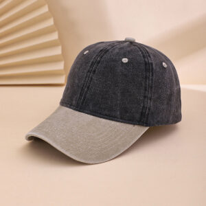 Men’s And Women’s Matching Embroidered Small Circle Striped Adjustable Washable Fashion Casual Baseball Cap For Daily Commuting And Traveling Combinations