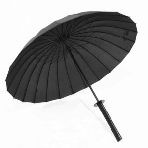 Heavy Duty Large Japanese Katana Warrior Style Anime Windproof Umbrella