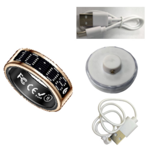 Smart Ring With Display For Counting, Heart Rate, Blood Oxygen, Pressure, Sleep, And Exercise Monitoring, Smart Bracelet For The Middle East