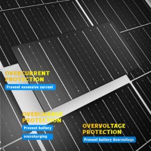 350W Solar Panels Kit Mono Portable 350 Watt 12V Home Caravan Camping Charging