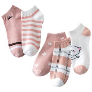 Women's Invisible Boat Socks, Breathable Mesh, Versatile Short Tube, Japanese Style, For Students & Women, New Thin Style For Summer