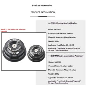 Mountain Bike Tapered Steerer Tube Conversion Fork Axle