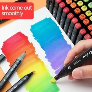 60 Color Marker Copic Pen Dual Headed Graphic Artist Sketch TOUCH Markers Set