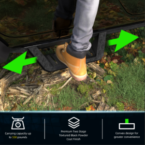 Bars Running Boards Compatible With Wrangler JK 4 Doors