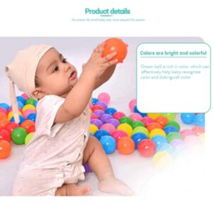Ocean Balls Ball Pit Kids Baby Play Tent Plastic Soft Toy Colourful Playpen F Un Macaron Colors-200PCS