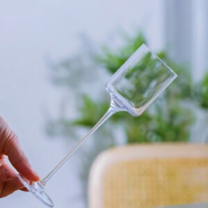 Crystal Glass High-stemmed Cocktail Glass Minimalist Champagne Flute