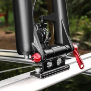 Bike Fork Mount Racks Bike Stand Bracket Bicycle Rear Wheel Rack Red