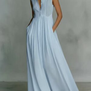 Long Vacation-style French-colored Dress